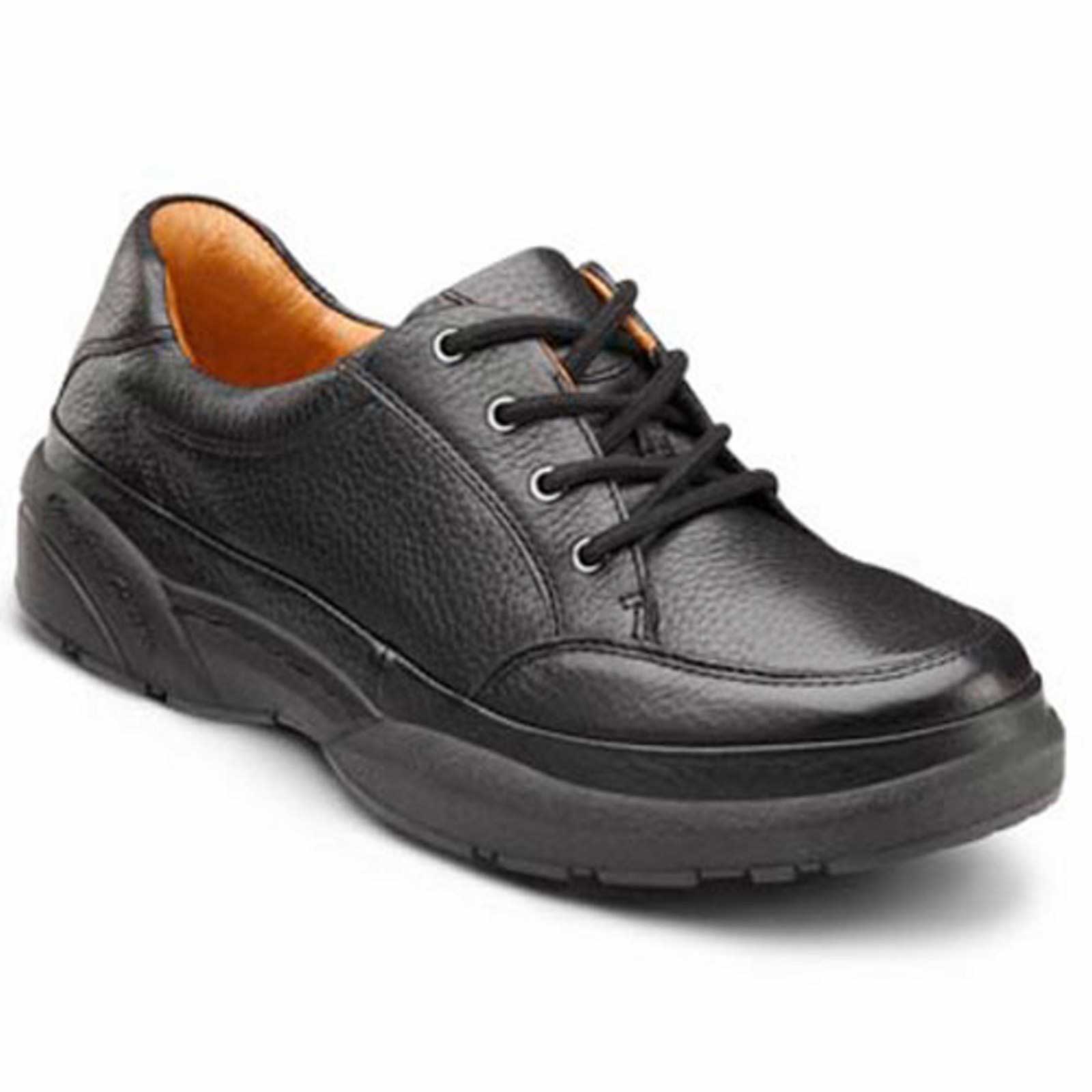 Dr. Comfort Shoes Classic - Men's Comfort Therapeutic Diabetic Shoe with  Gel Plus Inserts - Dress - Medium - Extra Wide - Extra Depth for Orthotics
