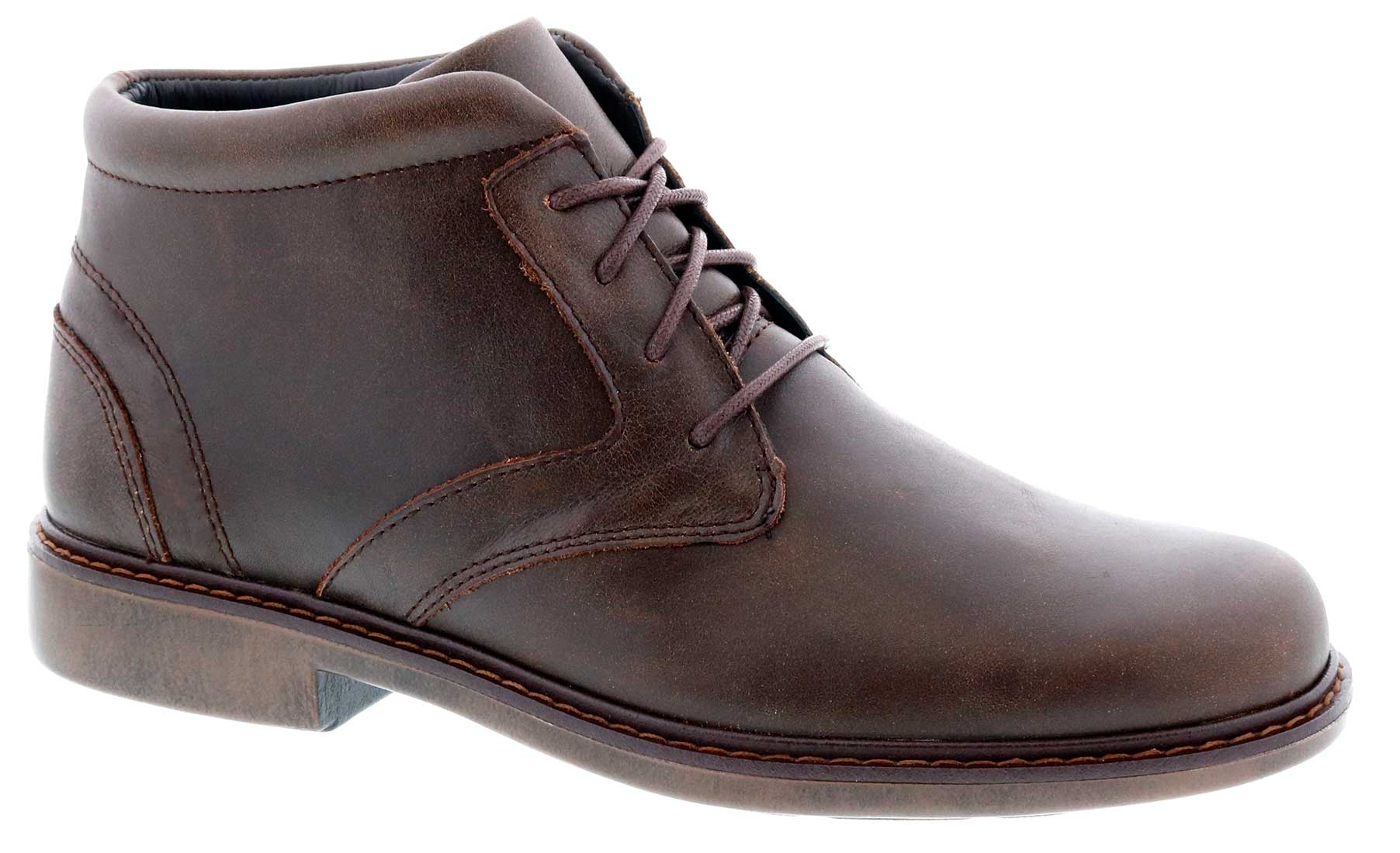 Drew Shoes Bronx 40100 - Men's - Casual Chukka 2 Boot - Comfort Therapeutic Diabetic Boot - Extra Depth - Extra Wide