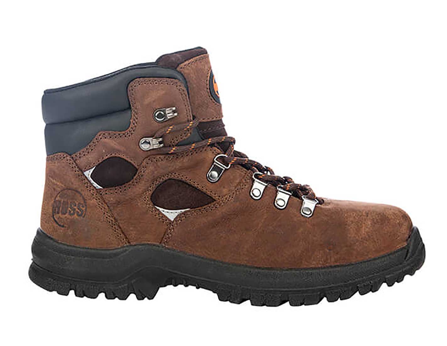 Hoss Boots Men's Adam Brown 60421 6 inch Steel Toe Waterproof Work ...