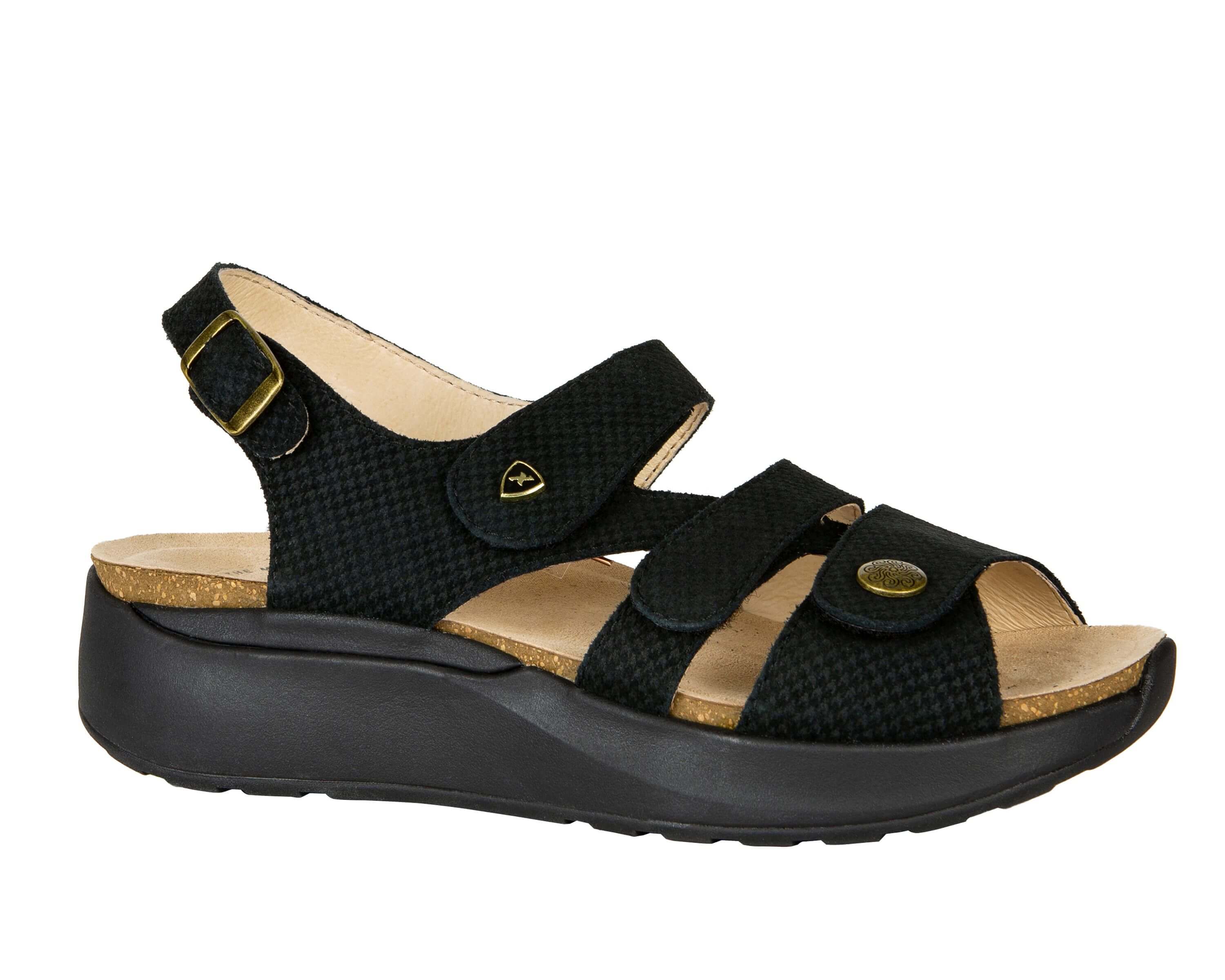 Xelero Shoes Mykonos X29501 - Women's Comfort Orthopedic Slip Resistant Sandal - Cork EVA Footbed
