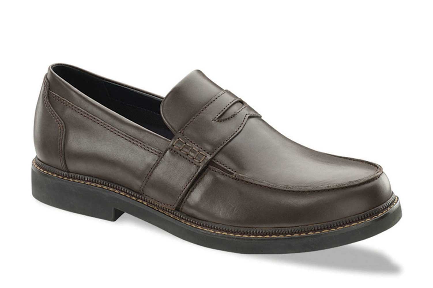 Apex Shoes LT210M Lexington Classic Oxford Dress Shoe - Men's Comfort Therapeutic Diabetic Shoe - Medium - Extra Wide - Extra Depth For Orthotics