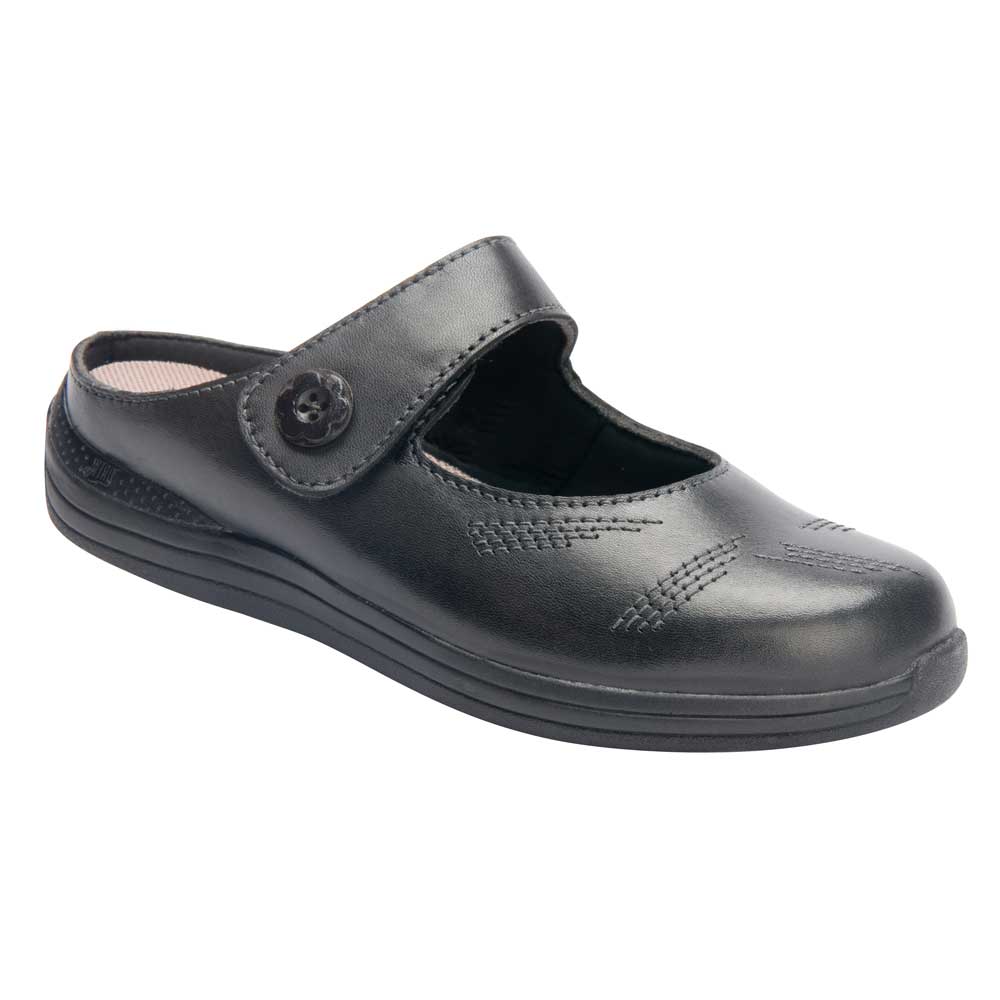 Drew Shoes Juniper 17085 - Women's Casual Comfort Therapeutic Diabetic Mule - Extra Depth For Orthotics