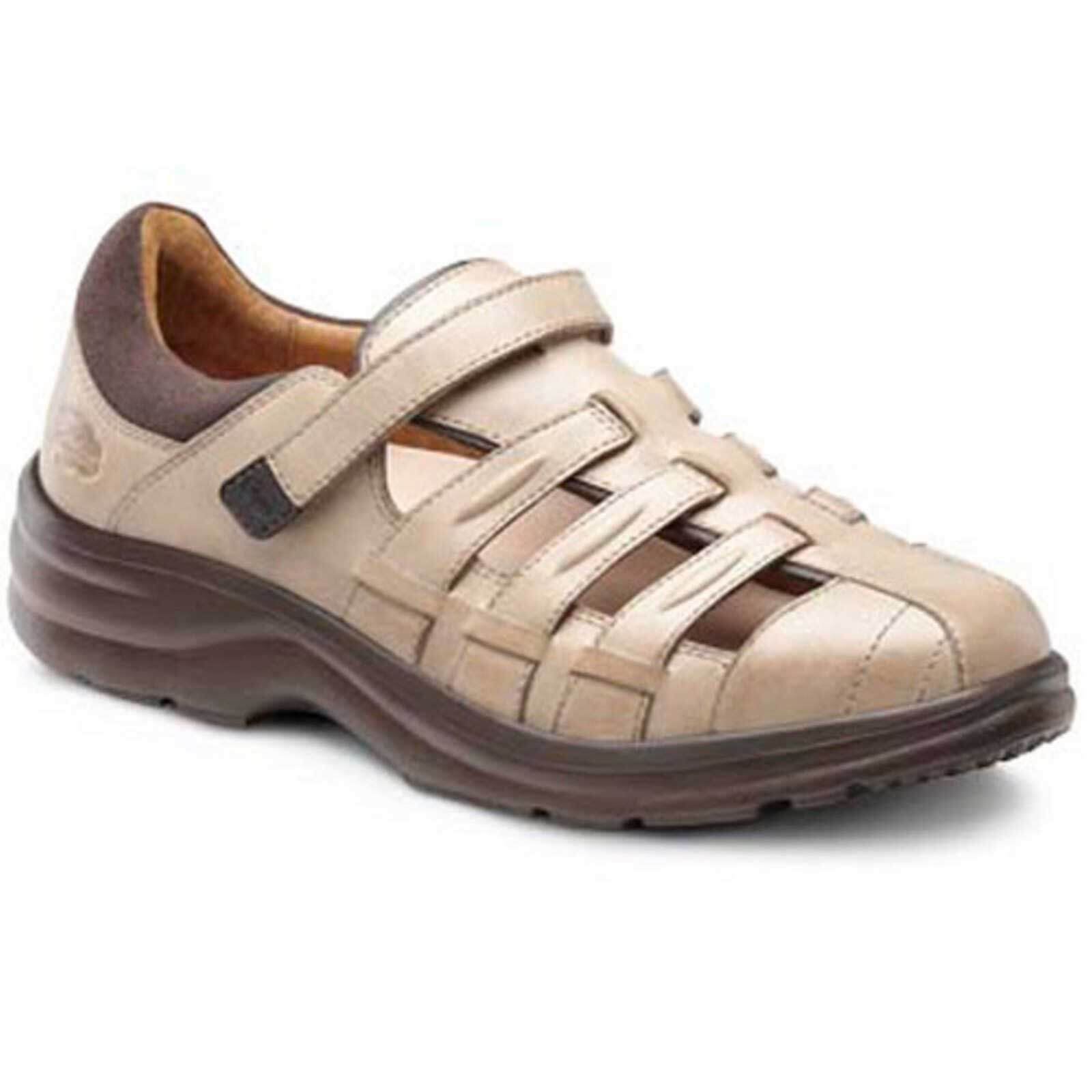 Dr. Comfort Shoes Breeze Women's Sandal - Comfort Therapeutic Diabetic Sandal - Removable Footbeds - Extra Wide