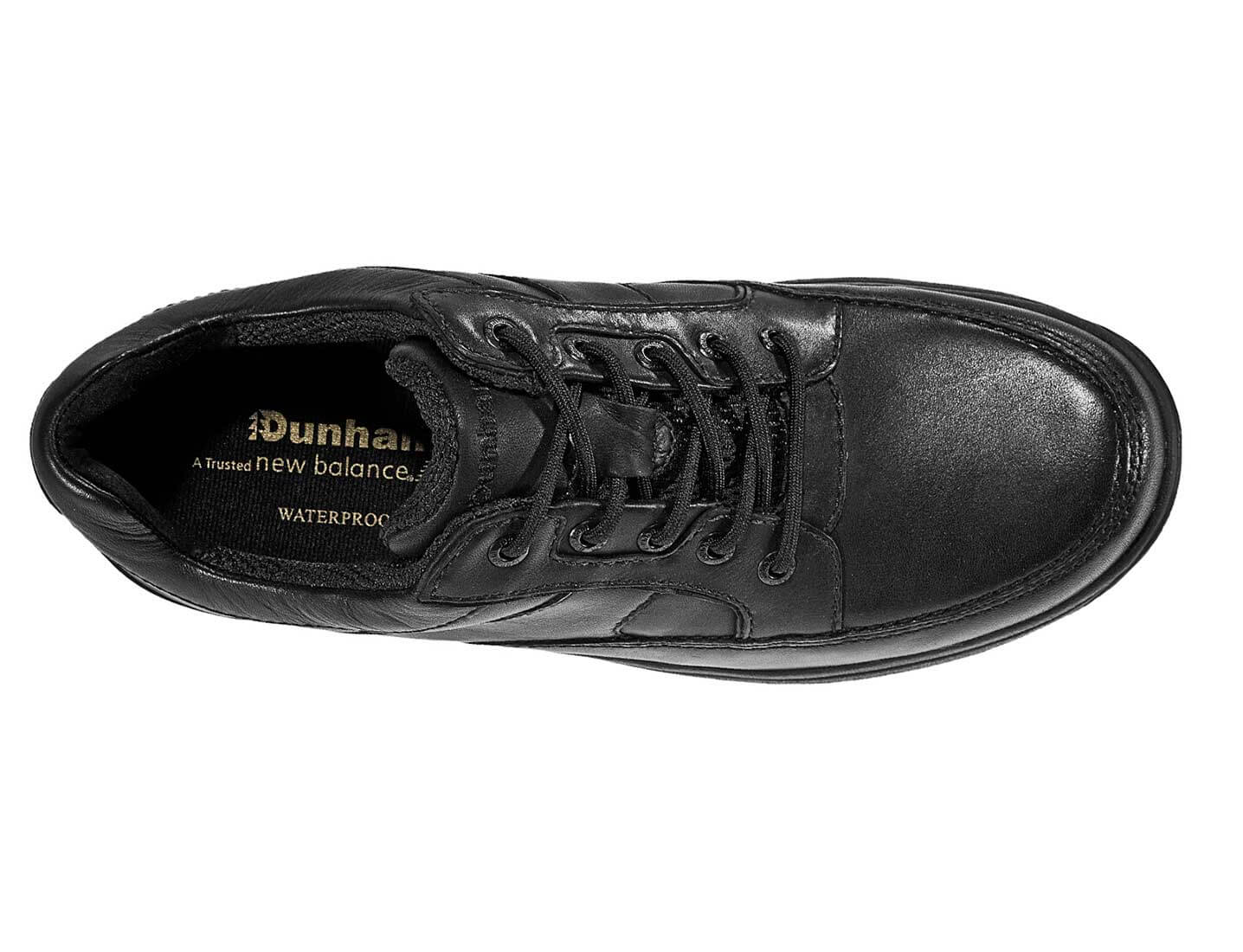 Dunham 8000 Midland Oxford 8500BK Men's Black - Waterproof Oxford Shoe -  Slip Resistant & Nylon Shank