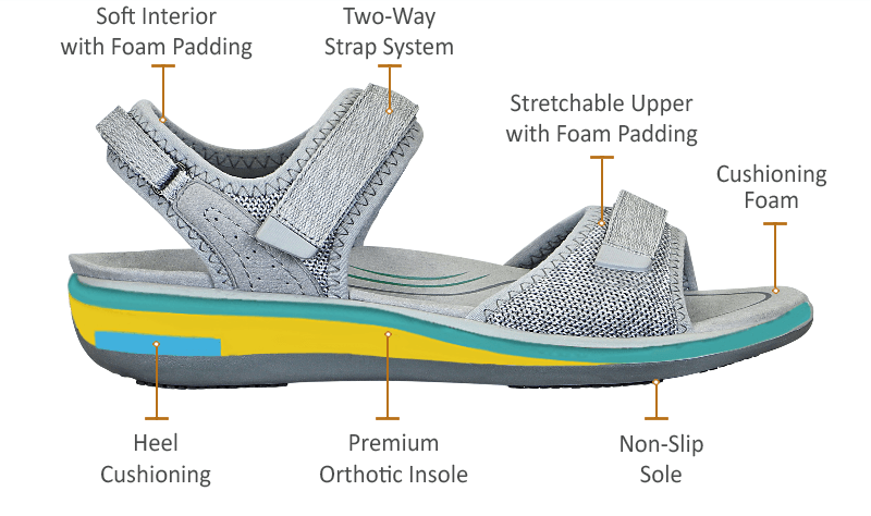 Footwear components, model of sandal [26] | Download Scientific Diagram