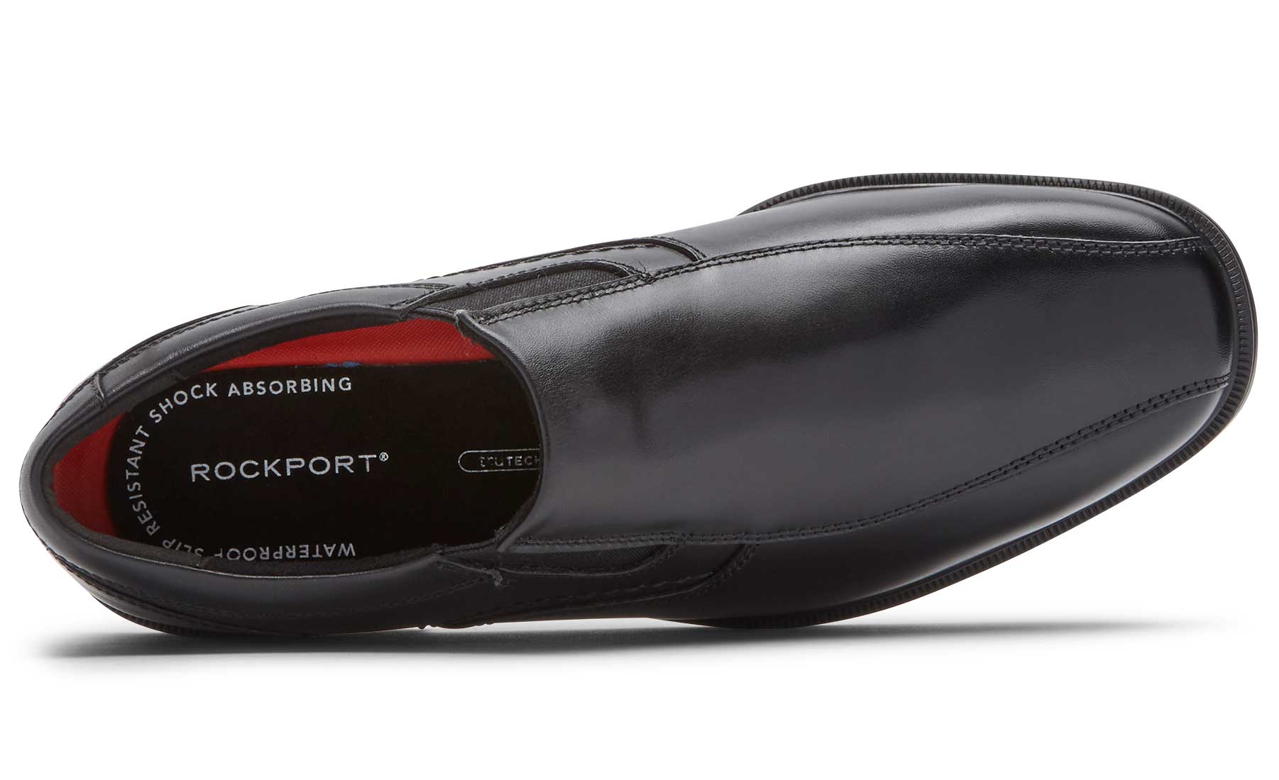 Rockport Taylor CI0820 Men's Black - Waterproof Casual Slip-On Shoe - Extra  Wide Comfort Shoe