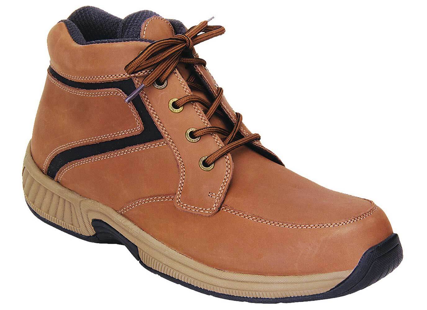 Mens wide sale casual boots