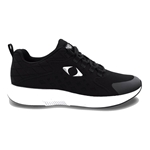 Apex Shoes P9000M Performance Men's Slip On Athletic Shoe: Black