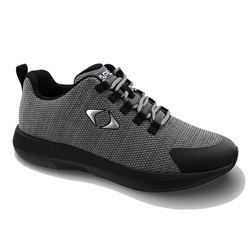 Apex Shoes P9100M Performance Men's Slip On Athletic Shoe: Gray