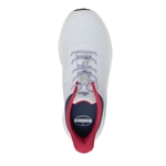 Dr. Comfort Shoes Don Men's Hands Free Step In Athletic Shoe: White/Navy