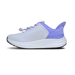 Dr. Comfort Shoes Joy Women's Hands Free Step In Athletic Shoe: White/Purple