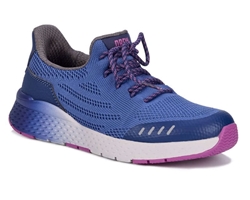 Drew Shoes Bandit 10863 Women's Hand's Free Step In Athletic Shoe: Blue