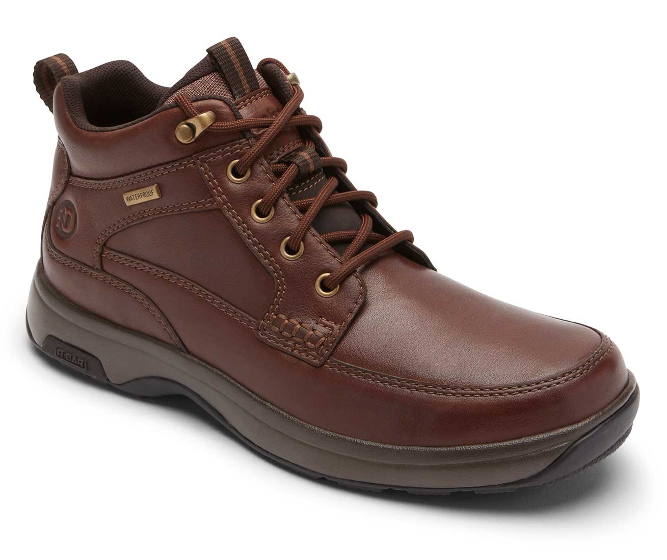 mens dark brown casual boots