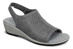 Orthofeet Shoes 62021 Hazel Women's Sandal: Gray