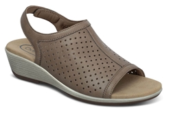 Orthofeet Shoes 62021 Hazel Women's Sandal: Taupe