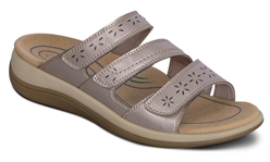 Orthofeet Shoes 66502 Sahara Comfort Sandal: Pewter