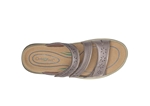 Orthofeet Shoes 66502 Sahara Comfort Sandal: Pewter