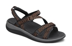 Orthofeet Shoes 906 Lake Women's Slip On Sandal: Leopard