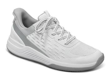 Orthofeet Shoes Ace 88002 Womens Hands Free Step In Athletic Pickleball Shoes: White