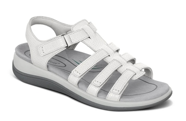 Orthofeet Shoes Amalfi 902 Womens Sandal: White