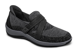 Orthofeet Shoes Amalya 80061 Women's Casual Comfort Shoe: Black