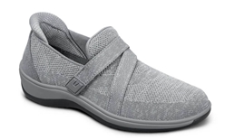 Orthofeet Shoes Amalya 80061 Women's Casual Comfort Shoe: Gray