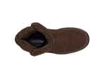 Orthofeet Shoes Bliss 80047 Women's Hand's Free Step In Slipper Casual 4" Boot: Brown