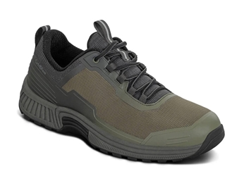 Orthofeet Shoes Bristol 840 Women's Athletic & Hiking Shoe: Olive