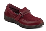 Orthofeet Shoes Chelsea 817 Women's Casual & Dress Shoe: Cherry