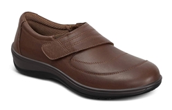 Orthofeet Shoes Emily 72031 Women's Casual Comfort Shoe: Brown