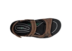 Orthofeet Shoes Gemini 565 Men's Sandal: Brown