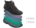 Orthofeet Shoes Hunter 488 Men's Waterproof Hiking 4" Boot: Black