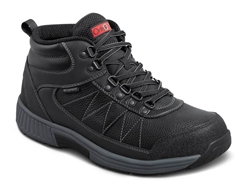 Orthofeet Shoes Hunter 488 Men's Waterproof Hiking 4" Boot: Black