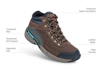 Orthofeet Shoes Hunter Men's Waterproof 4" Hiking Boot