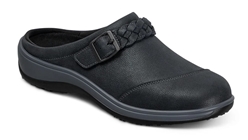 Orthofeet Shoes Irma 72011 Women's Casual Clog Shoe: Charcoal