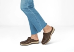 Orthofeet Shoes Irma 72011 Women's Casual Clog Shoe: Brown