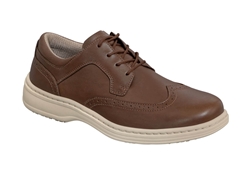 Orthofeet Shoes Moreno 22003 Men's Casual & Dress Shoe: Brown