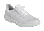 Orthofeet Shoes Pierre 20219 Men's Hand's Free Slip on Athletic Shoe: White