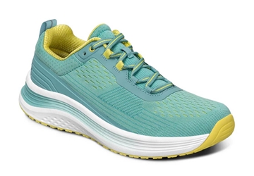 Orthofeet Shoes Relay 87003 Women's Athletic Shoe: Turquoise