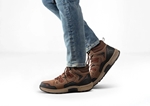 Orthofeet Shoes Ridgewood 491 Men's Waterproof 4" Boot: Brown