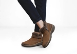 Orthofeet Shoes Sienna 792 Women's Slipper Boots: Brown