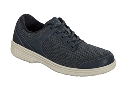 Orthofeet Shoes Tabor 20211 Men's Casual Shoe: Charcoal