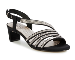 Ros Hommerson 75085 Lettie II - Women's Comfort Slip-on Sandal: Black Micro