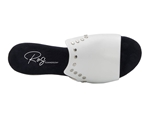 Ros Hommerson Bizzy 75076 - Women's Comfort Slip-on Sandal: White