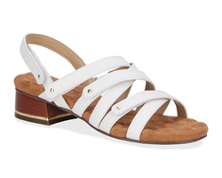 Ros Hommerson Breeze 75077 - Women's Comfort Slip-on Sandal: White