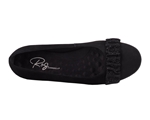 Ros Hommerson Fifi II 75138 - Women's Comfort Dress Slip on Flat Shoe: Black/Micro