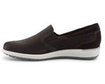 Ros Hommerson Orleans 75118 - Women's Casual Comfort Slip on Shoe: Black Snake