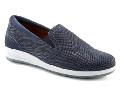 Ros Hommerson Orleans 75118 - Women's Casual Comfort Slip on Shoe: Navy