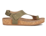 Ros Hommerson Preston 75091 - Women's Comfort Slip-on Sandal: Olive Leather