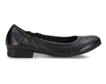 Ros Hommerson Tess 75125 - Women's Comfort Dress Slip on Flat Shoe: Black Leather